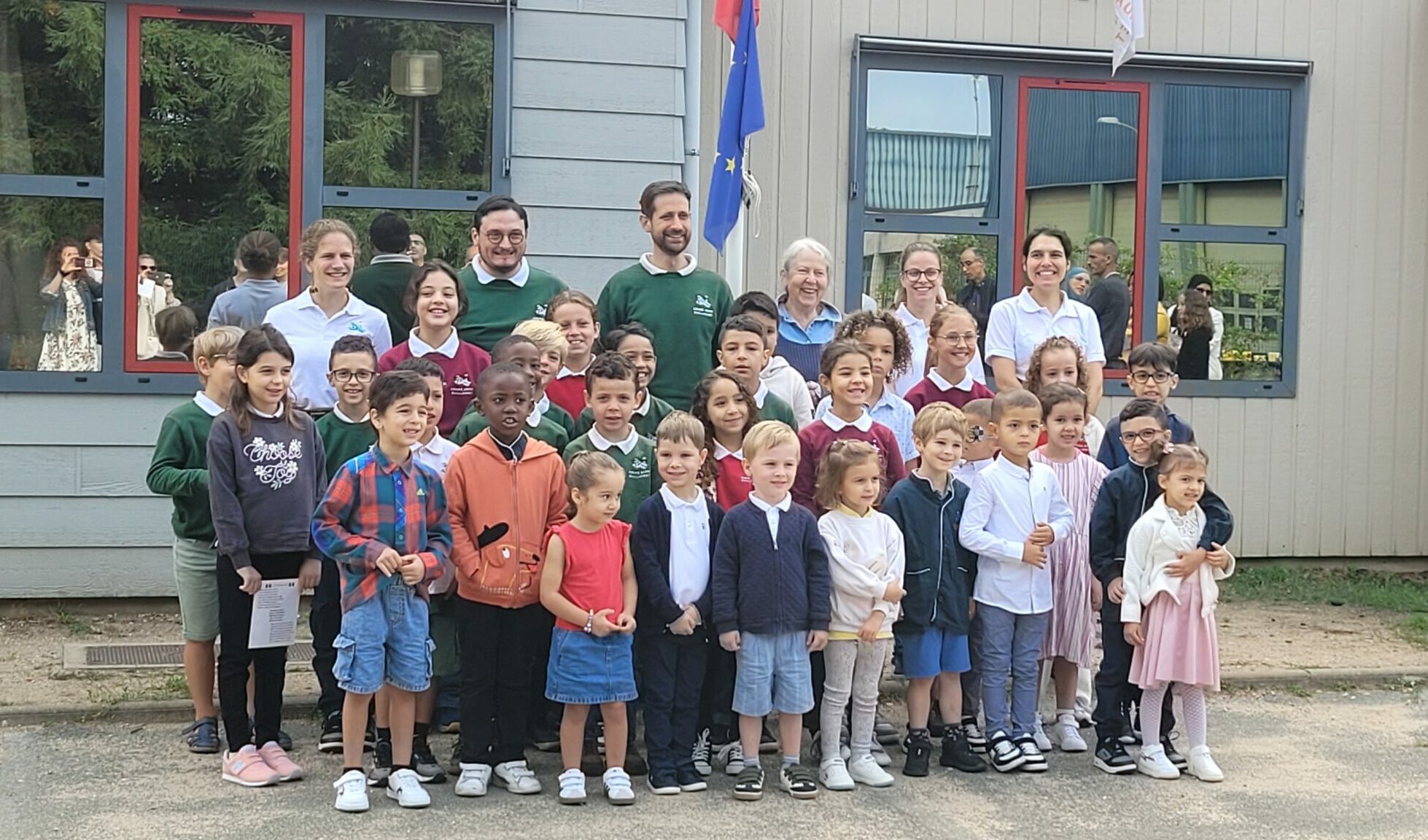 Photo de groupe, rentrée des classes 2024