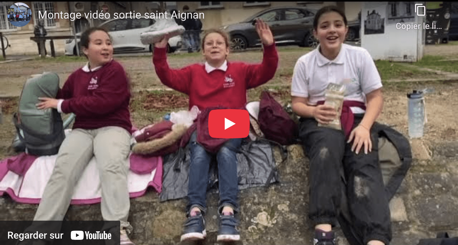 Montage vidéo sortie saint Aignan